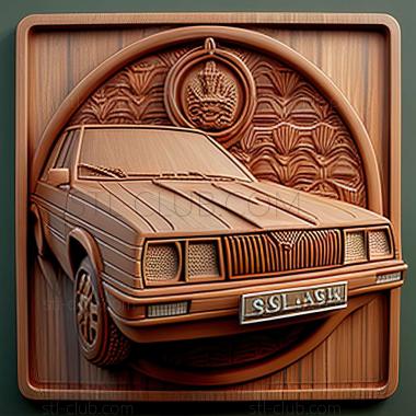 3D модель koda Octavia 1996 (STL)